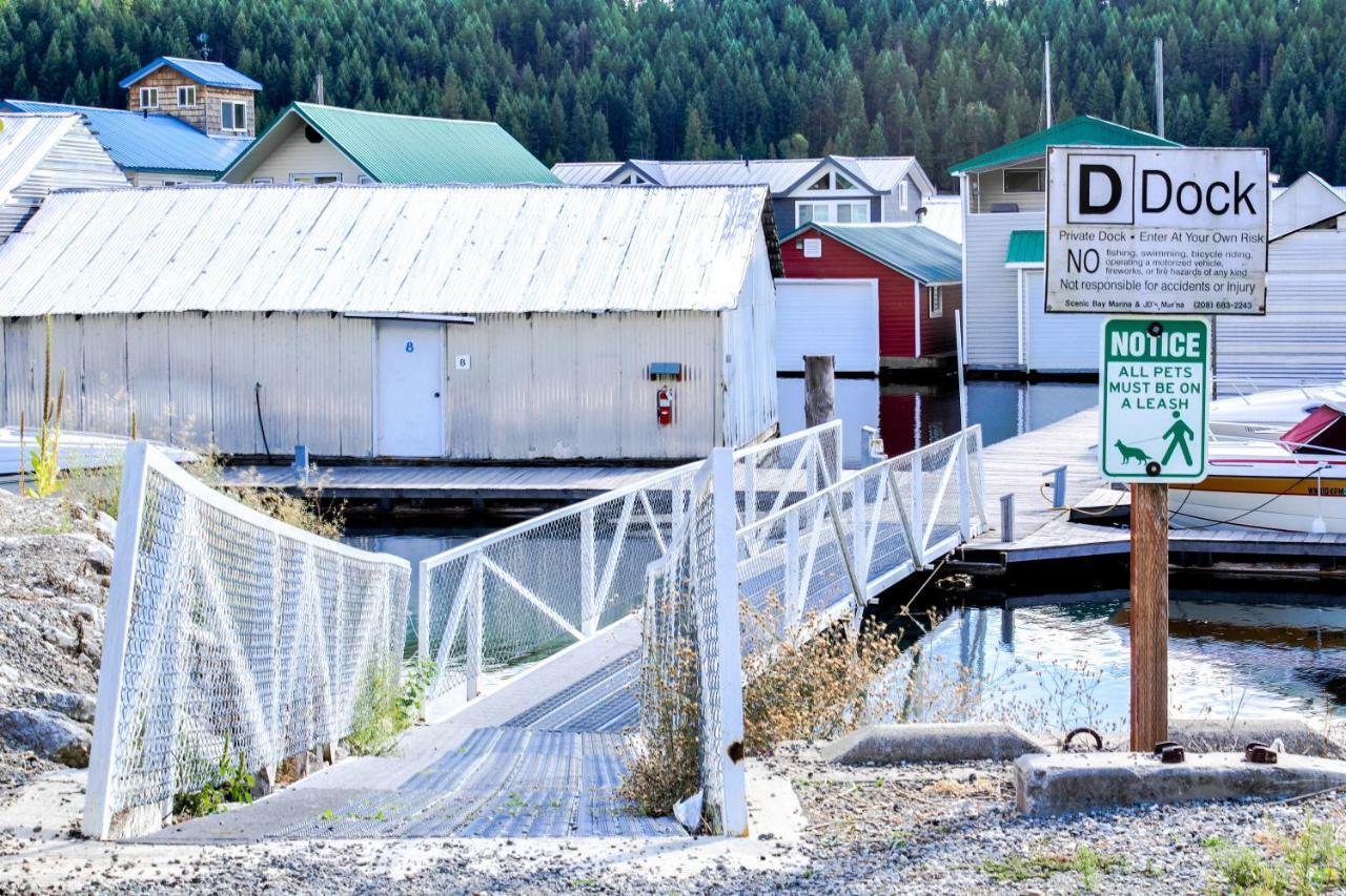Scenic Bay Float Home Hideaway Athol Exterior foto