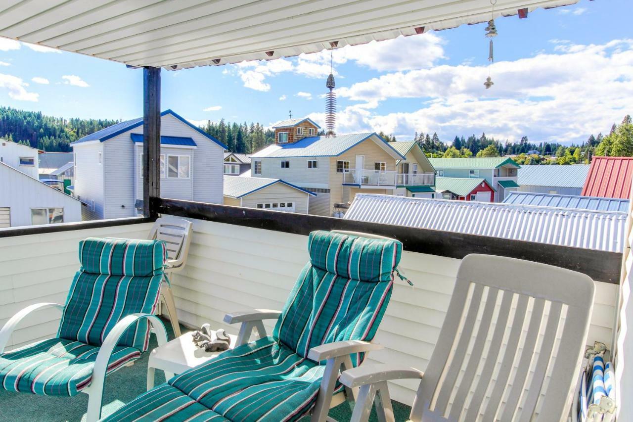 Scenic Bay Float Home Hideaway Athol Exterior foto